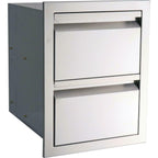 Valiant Series 17-Inch  Steel Double Access Drawer