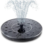 Mademax Solar Bird Bath Fountain Pump, Upgrade Solar Fountain with 6 Nozzle, Free Standing Floating Solar Powered Water Fountain Pump for Bird Bath, Garden, Pond, Pool, Outdoor