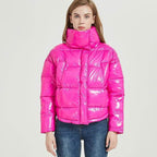 shiny waterproof coat