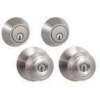 Hartford Satin Nickel Single Cylinder Keyed Entry Project Pack
