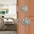 Hartford Satin Nickel Single Cylinder Keyed Entry Project Pack