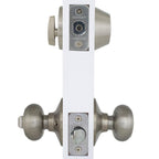 Hartford Satin Nickel Single Cylinder Keyed Entry Project Pack