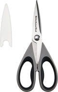 KitchenAid All Purpose Shears with Protective Sheath, 8.72-Inch, Gray