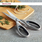 KitchenAid All Purpose Shears with Protective Sheath, 8.72-Inch, Gray