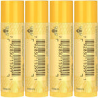 Burt's Bees Lip Balm, Moisturizing Lip Care, for All Day Hydration, 100% Natural, Original Beeswax with Vitamin E &amp; Peppermint Oil (4 Pack)