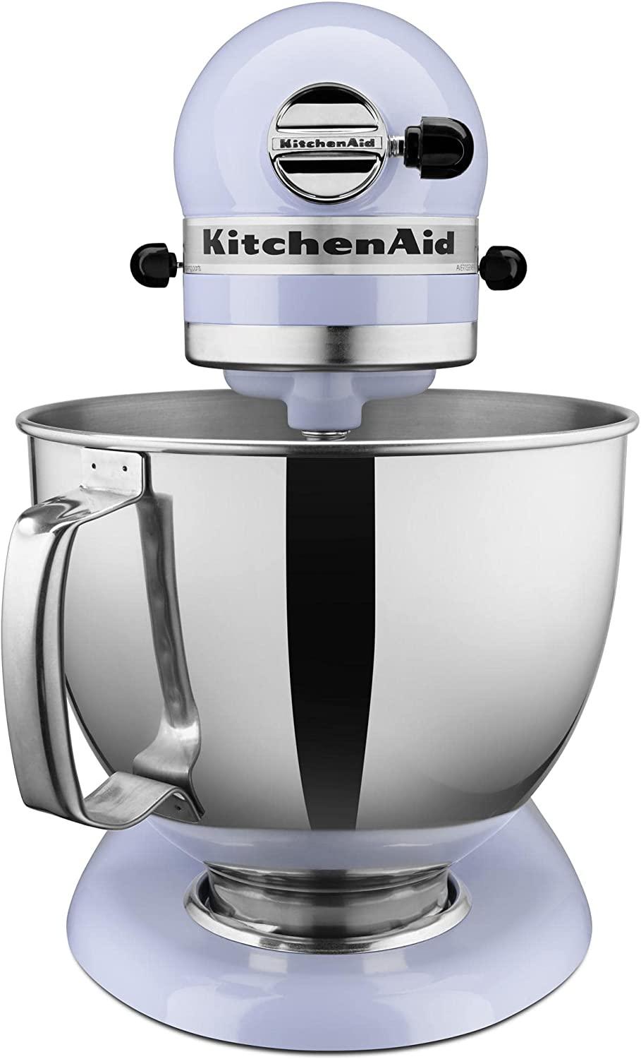 KitchenAid KSM150PSLR Artisan Series 5-Qt. Stand Mixer with Pouring Shield - Lavender Cream