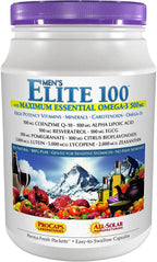 Andrew Lessman Multivitamin - Men's Elite-100 with Maximum Essential Omega-3 500 mg 120 Packets – 40+ Potent Nutrients, Essential Vitamins, Minerals, Phytonutrients and Carotenoids. No Additives