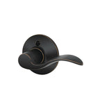 Accent Aged Bronze Right Handed Dummy Door Lever