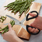 KitchenAid Universal Bent Shears, 8.66-Inch, Black