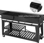 BBQ Propane Gas Grill LarEvent 8-Burner Outdoor Stove GB8000