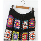 summer vintage crochet pants