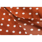 polka dot long dress