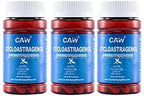 CAW Telomere Support Supplement| Hypersorption Cycloastragenol | 25Mg 30Enteric-Coated Capsules 3Bottles