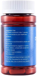 CAW Telomere Support Supplement| Hypersorption Cycloastragenol | 25Mg 30Enteric-Coated Capsules 3Bottles