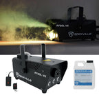 Pair Chauvet DJ 4PLAY 2 RGBW DMX Light Bar Packages+Bags+LED Fog Machine 4PLAY2