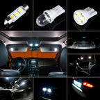 42PCS Xenon White SMD LED Bulb - 6000K Interior Light Bulbs for Cars, RVs &amp; Trunks - T10 Reading Light