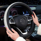 Bling Crystal Car Steering Wheel Covers 15"/38cm