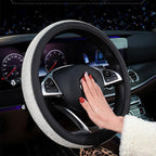 Bling Crystal Car Steering Wheel Covers 15"/38cm