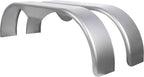 13 14 15 Inches Tandem Trailer Fender Teardrop Pair Enclosed Trailers 9" x 66" x 19.5" - Cold Rolled Steel