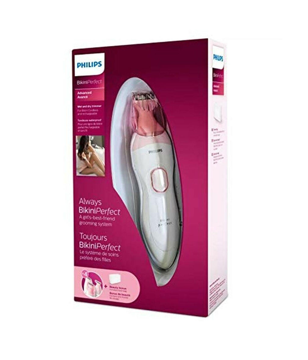 Bikini Perfect Women's Rechargeable Electric Trimmer - HP6376/61