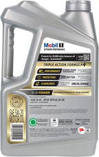Mobil 1 Extended Performance Full Synthetic Motor Oil 5W-20, 5 Quart