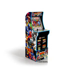 Arcade1UP Marvel vs. Capcom, 4 Games in 1, Arcade with Riser, Lit Marquee, and Stool