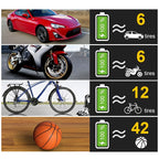 Wireless Car Air Pump Compressor Automatic 120W Mini Rechargeable Portable Cordless Tire Inflator Equipment Digital Display Pump For Machine