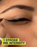 Maybelline Sky High Waterproof Mascara Makeup, Very Black + Maybelline New York Tattoo Studio Ink Pen Eyeliner Jet Black Bundle