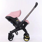 4 In 1Foldable Baby Stroller, A Good Helper For Mothers When Traveling, Shopping In Supermarkets, Baby Stroller Suitable For Christmas, Halloween, And Thanksgiving Gift