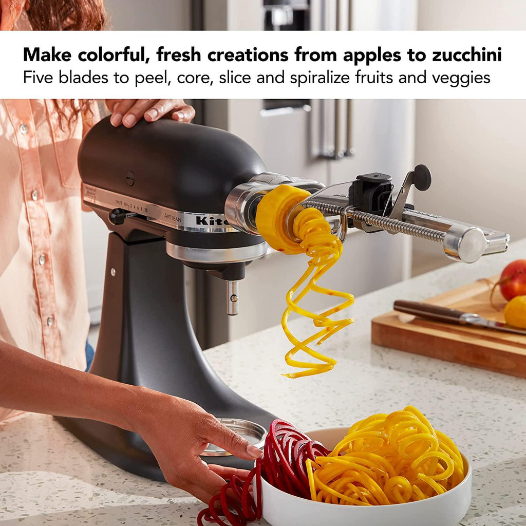 KitchenAid Spiralizer Attachment, 1", Silver