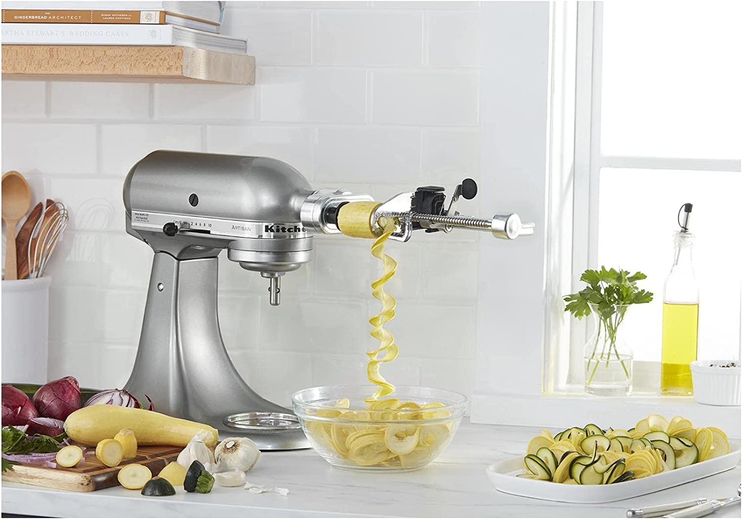 KitchenAid Spiralizer Attachment, 1", Silver