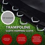 Trampoline on Clearance, Upgraded 8-Feet Kids Outdoor Trampoline with Safety Enclosure Net and Ladder, Heavy-Duty Round Trampoline for Indoor or Outdoor Backyard, Capacity 250lbs, L3722