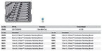 GEARWRENCH 12 Pc. 12 Pt. XL X-Beam Ratcheting Combination Wrench Set, Metric - 85888