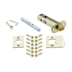 Victorian Plate 2-3/4 in. Backset Unlacquered Brass Privacy Bed/Bath Victorian Door Knob