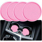 Upgrade Your Car's Interior With 4pcs ZukMi Car Cup Coaster - Anti-Slip &amp; Universal Vehicle Accessories