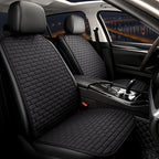Car Seat Cover Front Set Choose Flax Car Seat Protector Cushion Linen Fabric Car Accessories Universal Size Car Seat Cushion