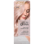 L’Oréal Paris Le Color Gloss One Step In-Shower Toning Hair Gloss, Neutralizes Brass, Conditions &amp; Boosts Shine, Blush Blonde, 4 fl oz
