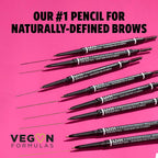 NYX PROFESSIONAL MAKEUP Micro Brow Pencil, Eyebrow Pencil, Auburn