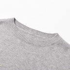 loose embroidered sweater